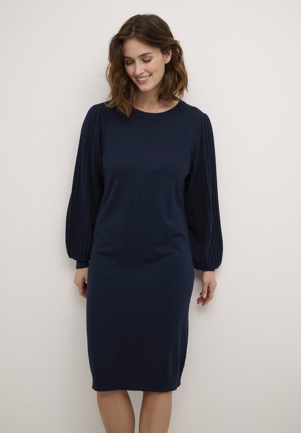 JESSICA - Strickkleid - midnight marine