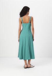 Abercrombie & Fitch The A&F Mila Midi Dress - Päevakleit - hedge green