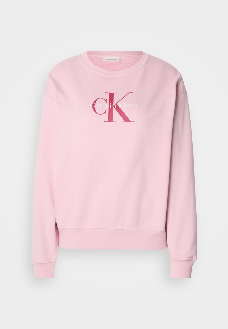Calvin Klein Jeans MONOLOGO - Sweatshirt - pink nectar/pink - Zalando