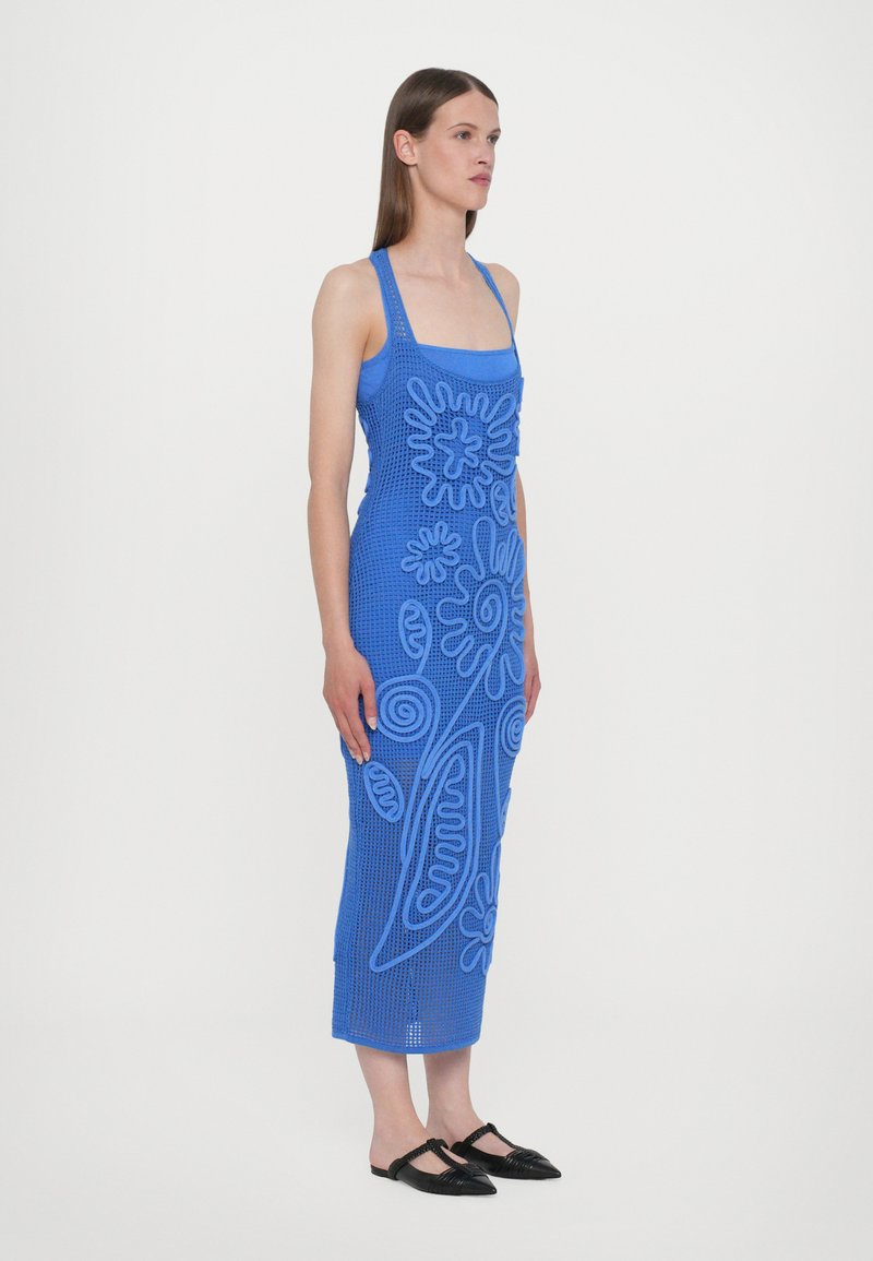 Cult Gaia NISSA DRESS - Jumper dress - capri/light blue - Zalando.co.uk