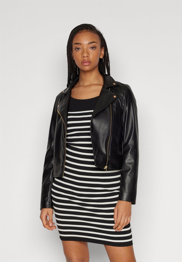 VMOLIVIA COATED CENTERFRONT JACKET - Bomber Jacket