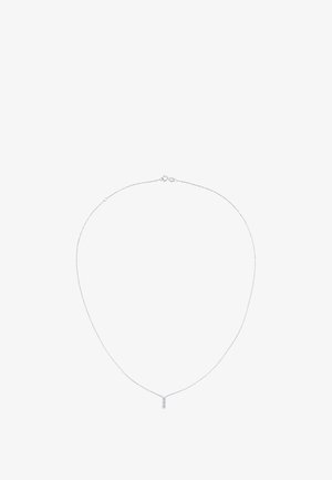 Hõbe äärisega kaelakee, millel on peen ripats, millel on mitu väikest, ümarat sädelevat detaili. Kerge, minimalistlik disain.