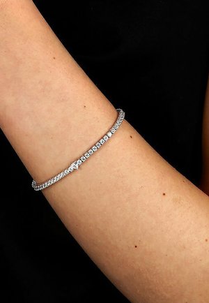FAVS ZIRKONIA - Bracelet - silberfarben