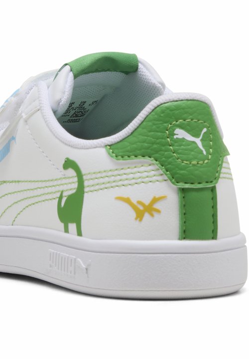 PUMA SMASH 3.0 DINO - Trainers - white-green fruit-vibrant blue — foto 4