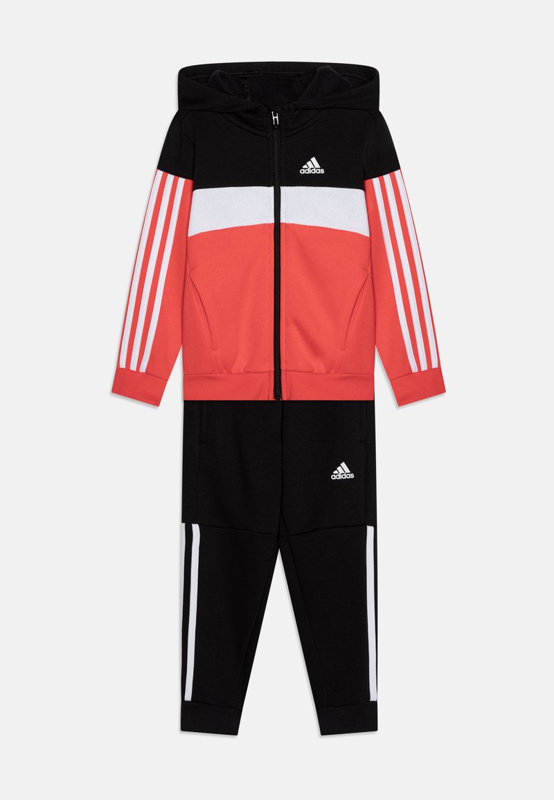 adidas Performance KIDS UNISEX SET - Trenirka - black/bright red/white