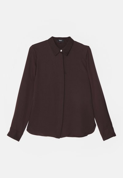 Theory CLASSIC FITTED - Button-down blouse - hickory