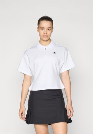 AMILA KANGOL TOP - Pikeepaita - white