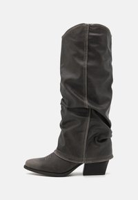 Even&Odd - Bottes de cowboy / motard - dark grey Image miniature 1