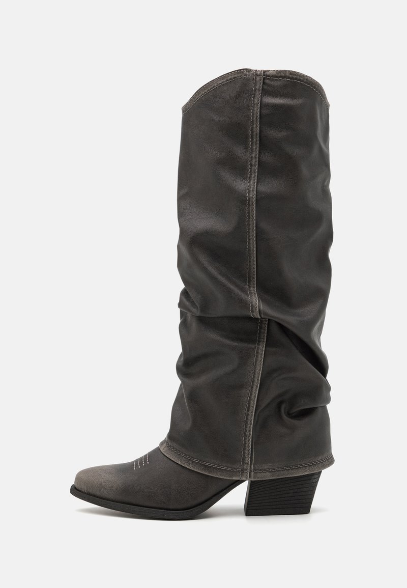 Even&Odd - Bottes de cowboy / motard - dark grey, Agrandir