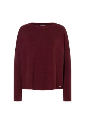 More & More, FEINSTRICKPULLOVER - Strickpullover - rot
