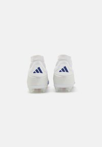 adidas Performance F50 LEAGUE MID FG/MG - Voetbalschoenen voor harde ondergrond - footwear white/lucid blue/solar red