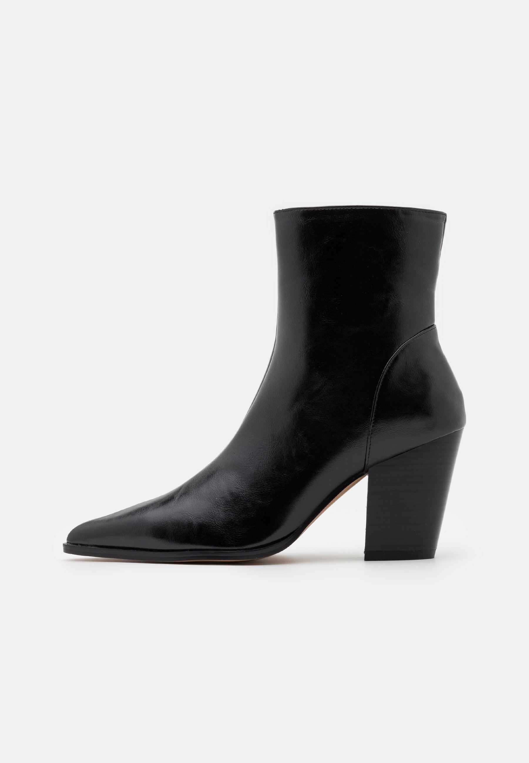 western heeled boots