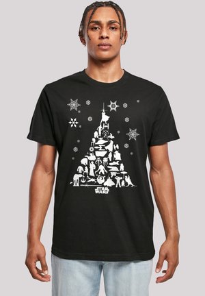 STAR WARS CHRISTMAS WEIHNACHTSBAUM - T-shirt print - black