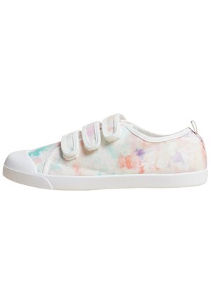 FRESHFEET RIPTAPE TIE DYE - Baby shoes - white mix