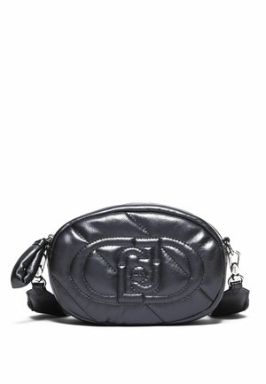 GLOSSY QUILTED - Bandolera - black