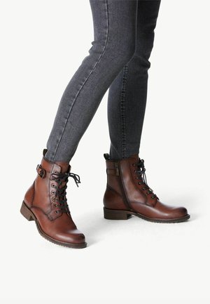 Snørestøvletter - brown