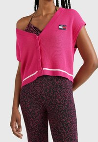 Tommy Jeans Kardigan - pink