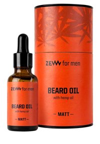 Zew for Men MATT BEARD OIL WITH HEMP OIL - Huile à barbe