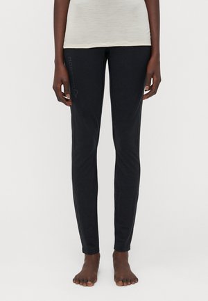 Norrøna FEMUND PUREULL LONGS  - Langunderbukse - caviar black