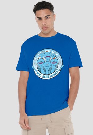 Cotton Soul, RICK AND MORTY MR MEESEEKS - Print T-shirt - royal blue
