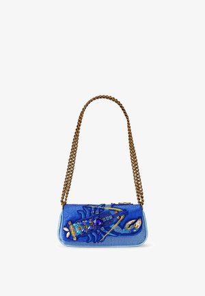 Kurt Geiger London, PICKLE SHOULDER LOBSTER - Cross body bag - blue