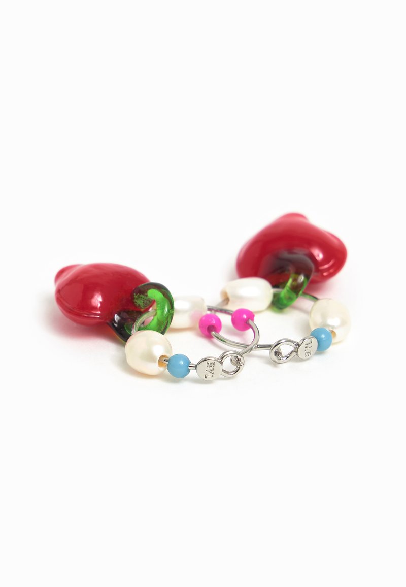 Damen Taschen | Bimba Y Lola SMALL DANGLING FRUIT BEADS HOOP Ohrringe strawberry/rot - PX81712 Damen Taschen | Bimba Y Lola SMALL DANGLING FRUIT BEADS HOOP Ohrringe strawberry/rot - PX81712