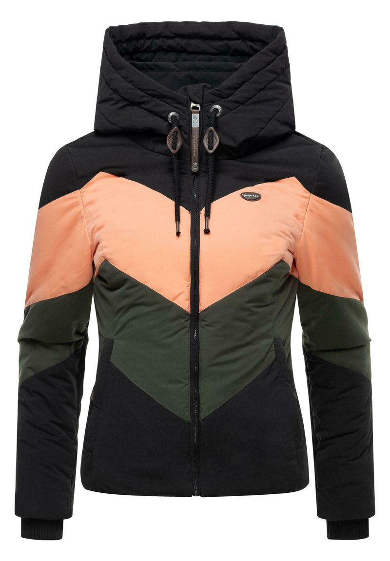 Ragwear NOVVA BLOCK - Jachetă de iarnă - black
