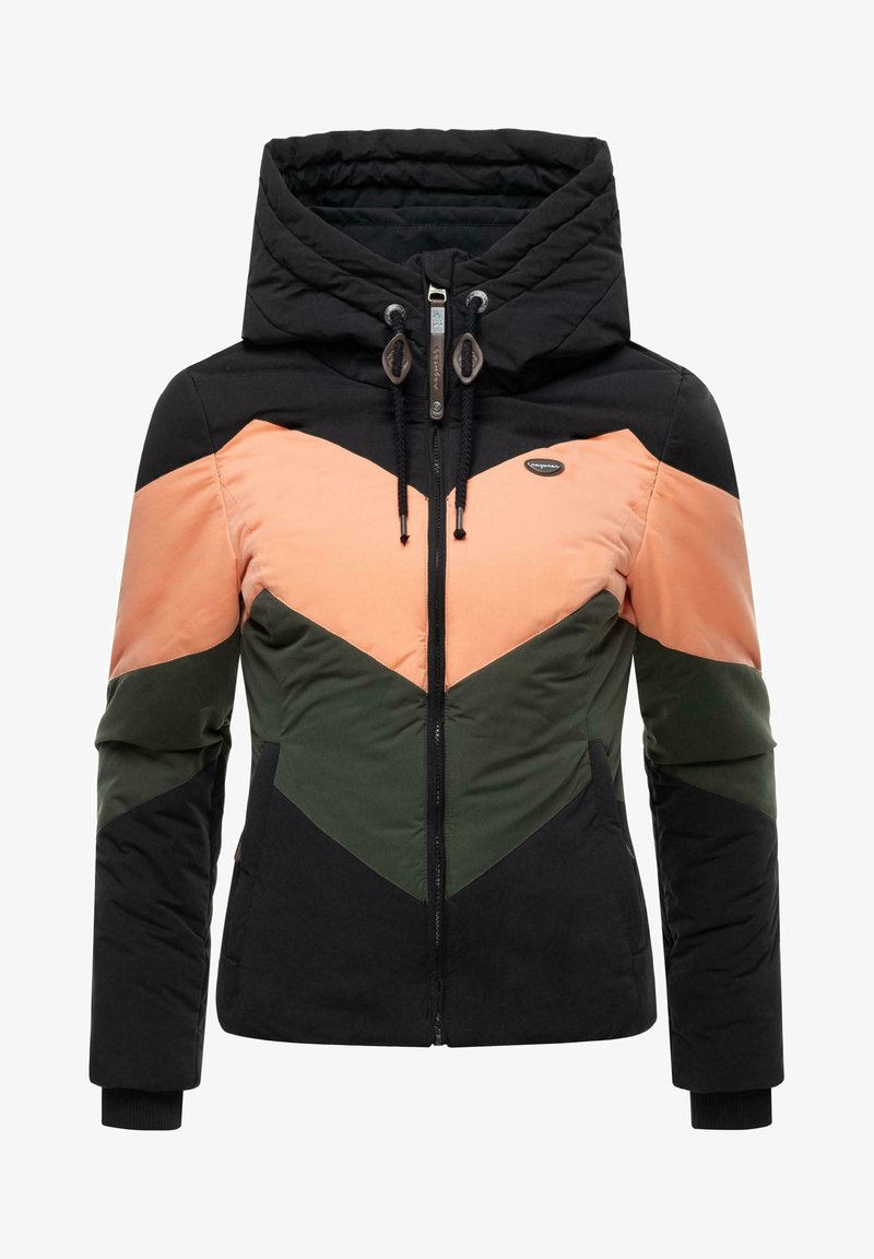 Ragwear NOVVA BLOCK - Jachetă de iarnă - black