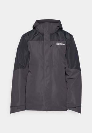 Jack Wolfskin ROMBERG 3IN1 - Outdoor jacket - phantom
