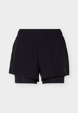 Even&Odd active, 2-in-1 Shorts - black