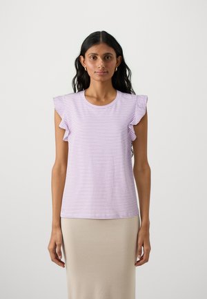 RUFFLES - T-Shirt print - bright purple