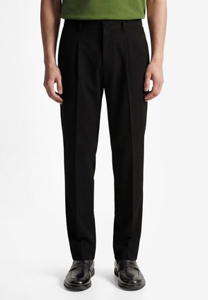 Selected, SLM190-REG TAPERED FINN FLEX PANTS NOOS - Chino - black