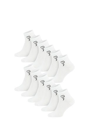 QUARTER SNEAKER 12 PACK PURE COMFORT - Socken - weiß