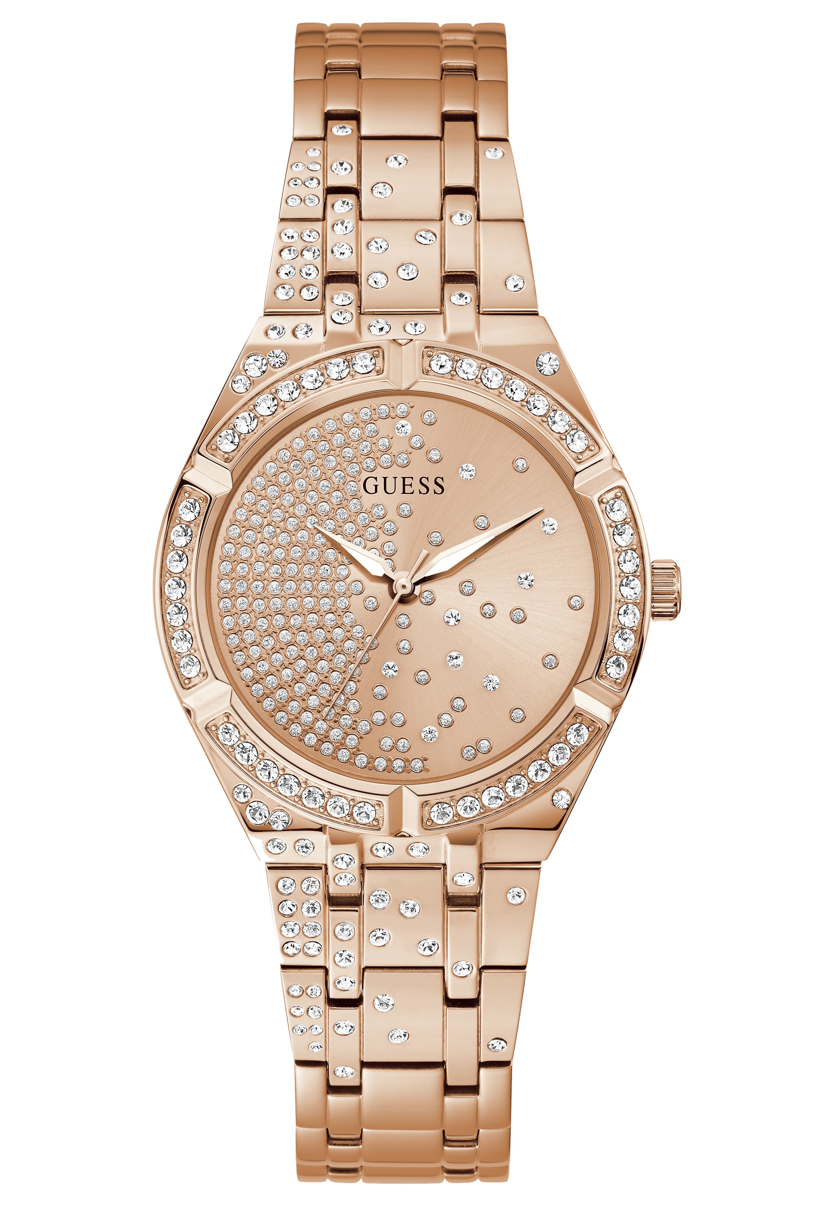 Parure De Bijoux GUESS Rose Gold Avec Strass - Collier Et Bracelet - Neuf Avec étiquettes