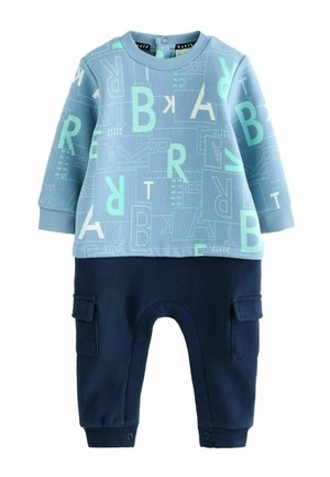 REGULAR FIT - LONG SLEEVE SET - Tracksuit - blue