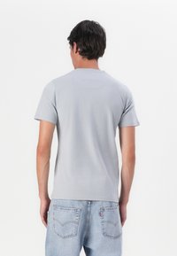 Barbour LOGO TEE - T-shirt estampada - mineral blue