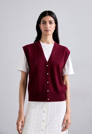 JONAS - T-Shirt print - bordeaux