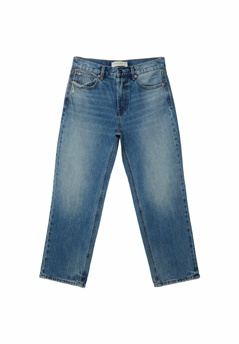 Stradivarius Straight leg jeans laser denim Stradivarius Straight leg jeans laser denim