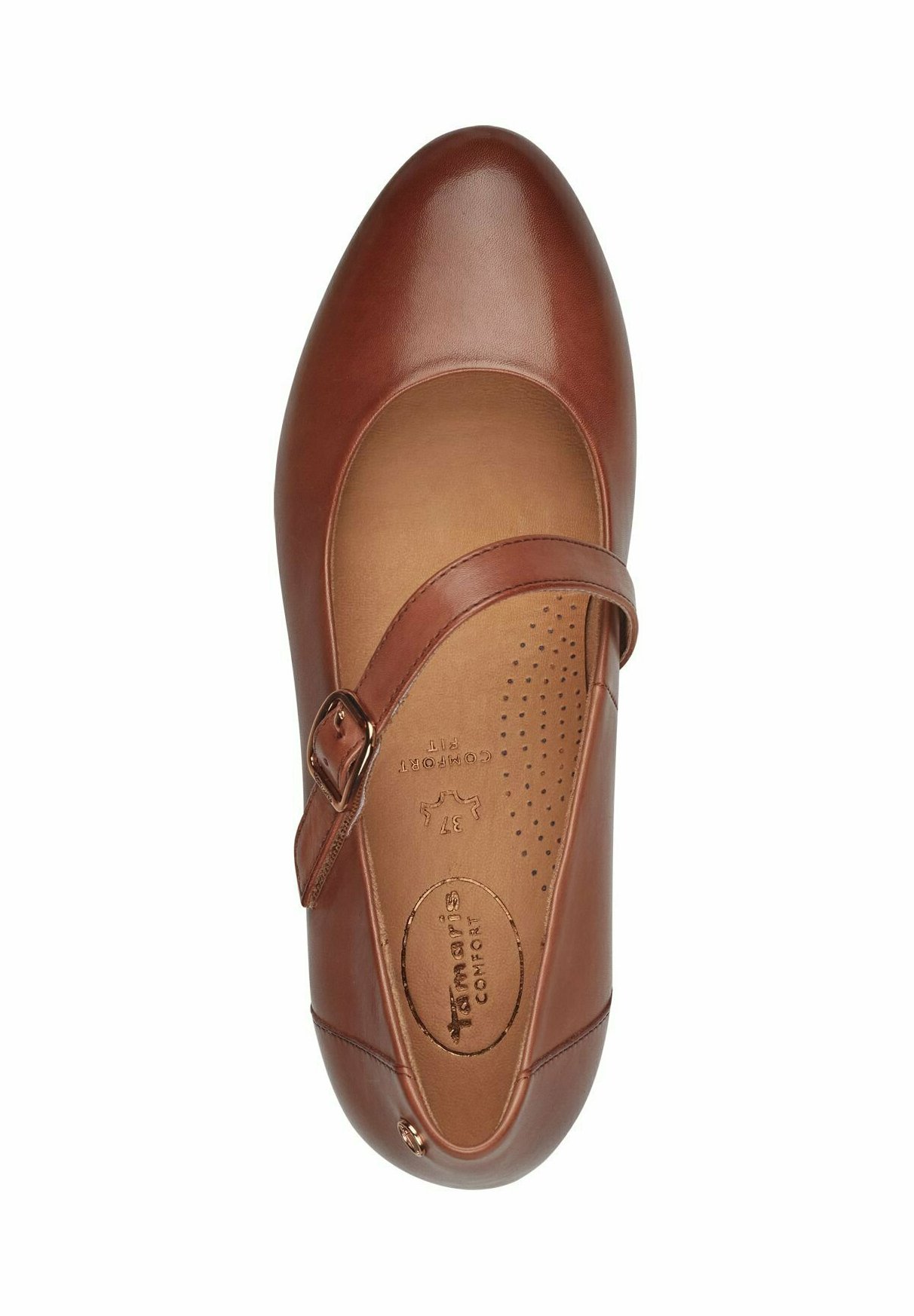 Tamaris Comfort Damen Pumps Aus Leder – Mit Blockabsatz, Mehrweite & Wechselfußbett, Elegant & Bequem