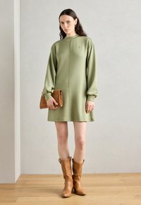 Scotch & Soda DRESS - Jerseykjole - oil green