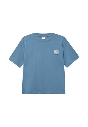 T-shirt print - hellblau