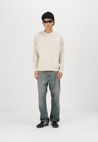 Jack & Jones JJIALEX JJCOOPER  - Vaqueros baggy - black denim