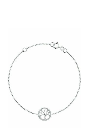 ZIRKONIA - Armbånd - weißgoldfarben