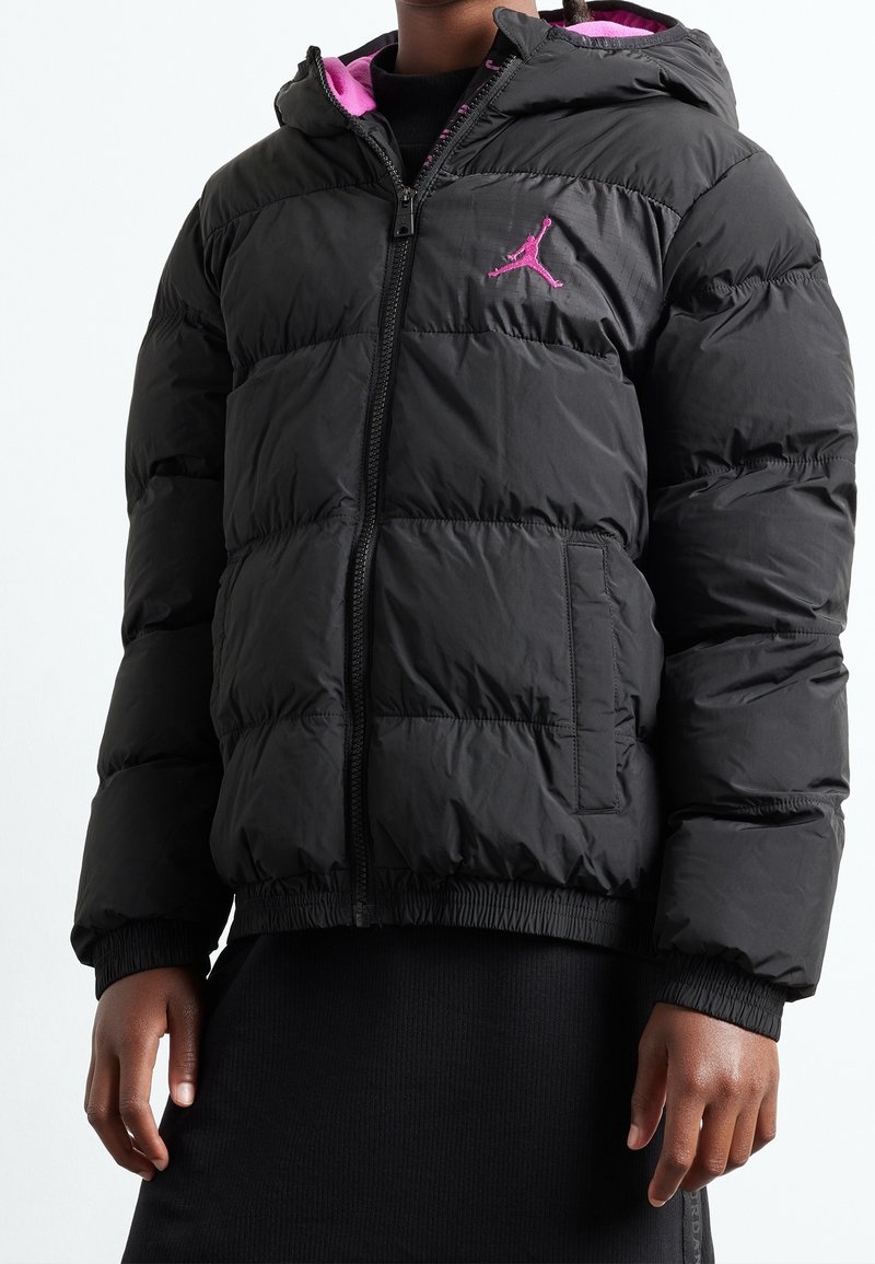 Jordan ESSENTAIL MIDWEIGHT PUFFER - Talvitakki - black