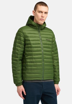 Timberland DURABLE REPELLENT HOODED - Winterjacke - black forest green