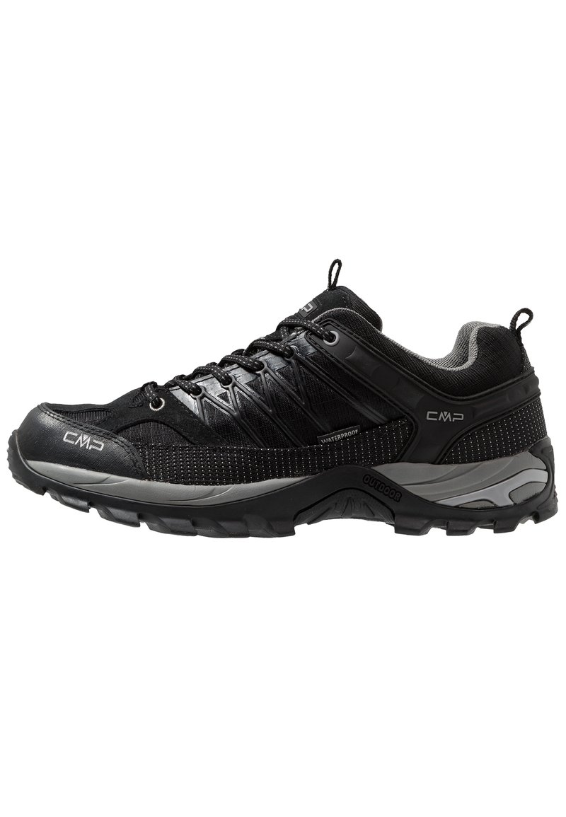 CMP - RIGEL LOW TREKKING SHOES WP - Chaussures de marche - nero/grey, Agrandir