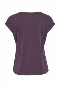 VILA VIMODALA V NECK - Camiseta básica - plum perfect