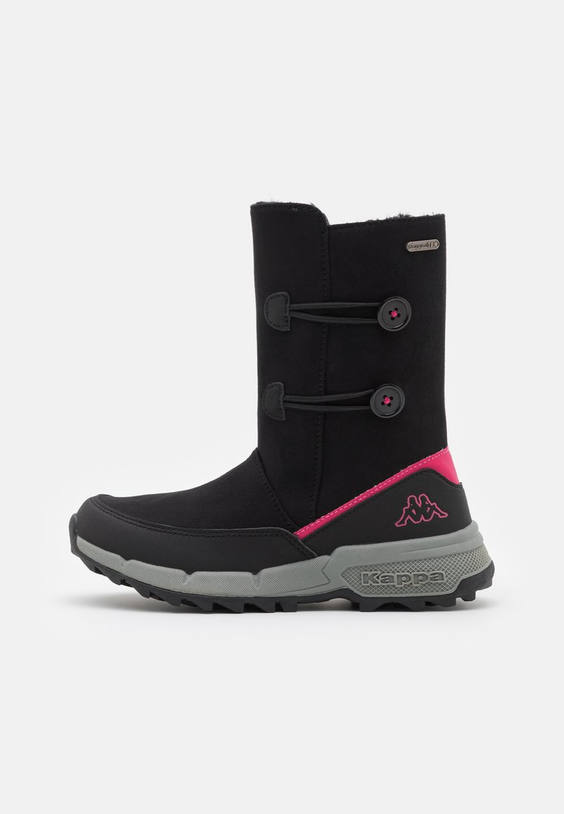 Kappa CREAMY TEX Winter boots black/pink/black Zalando.ie