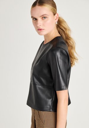 BOXY TEE - T-shirt imprimé - black