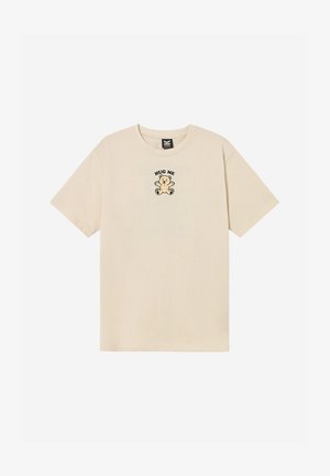 Kaotiko, REGULAR HUG STATION UNISEX - Μπλουζάκι με στάμπα - tobacco